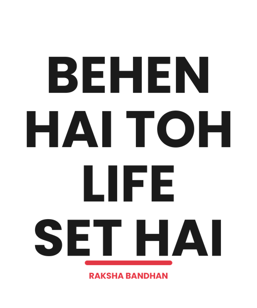 Behen Hai Toh Life Set Hai tee
