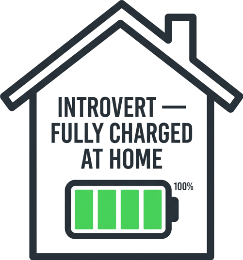 Introvert Fully Charged at Home